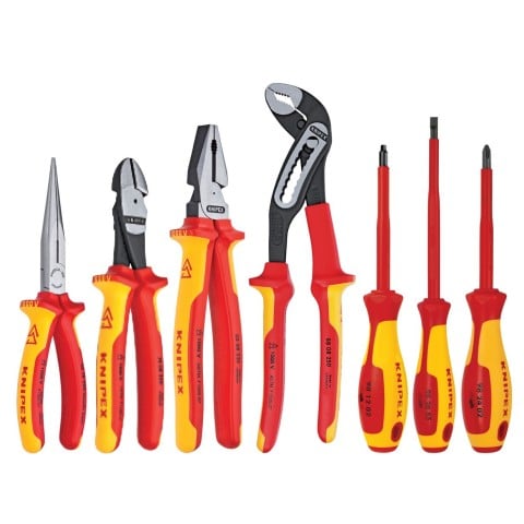 KNIPEX 7-Piece Household Tool Set