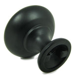 1.25 in. Matte Black Round Cabinet Knob (Pack of 10) - Super Arbor