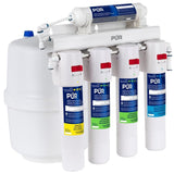 5-Stage Quick Connect 20.3 GPD Reverse Osmosis Water Filtration System with Faucet