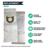 Type Y Windtunnel Paper Bags Replacement for Hoover Compatible with Part 4010100Y (18-Pack) - Super Arbor
