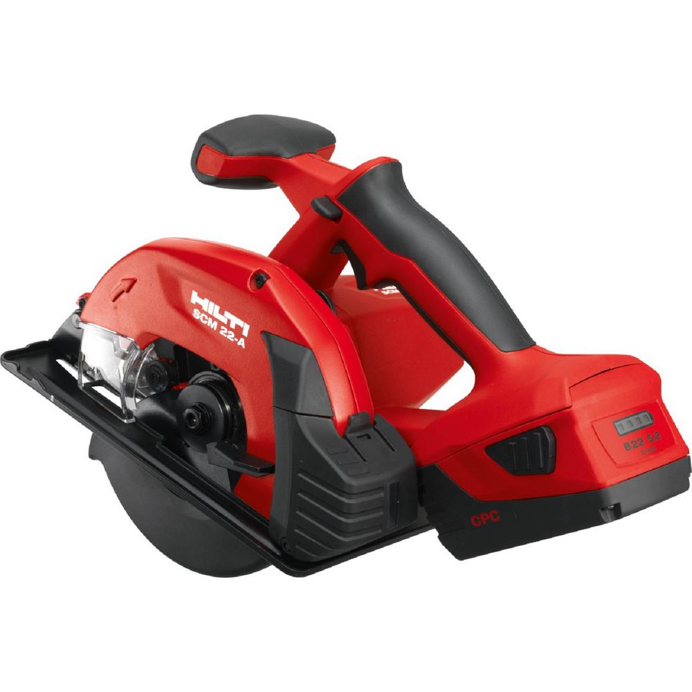 22-Volt Lithium-Ion Cordless Metal Cutting Circular Saw SCM 22 Tool Body - Super Arbor