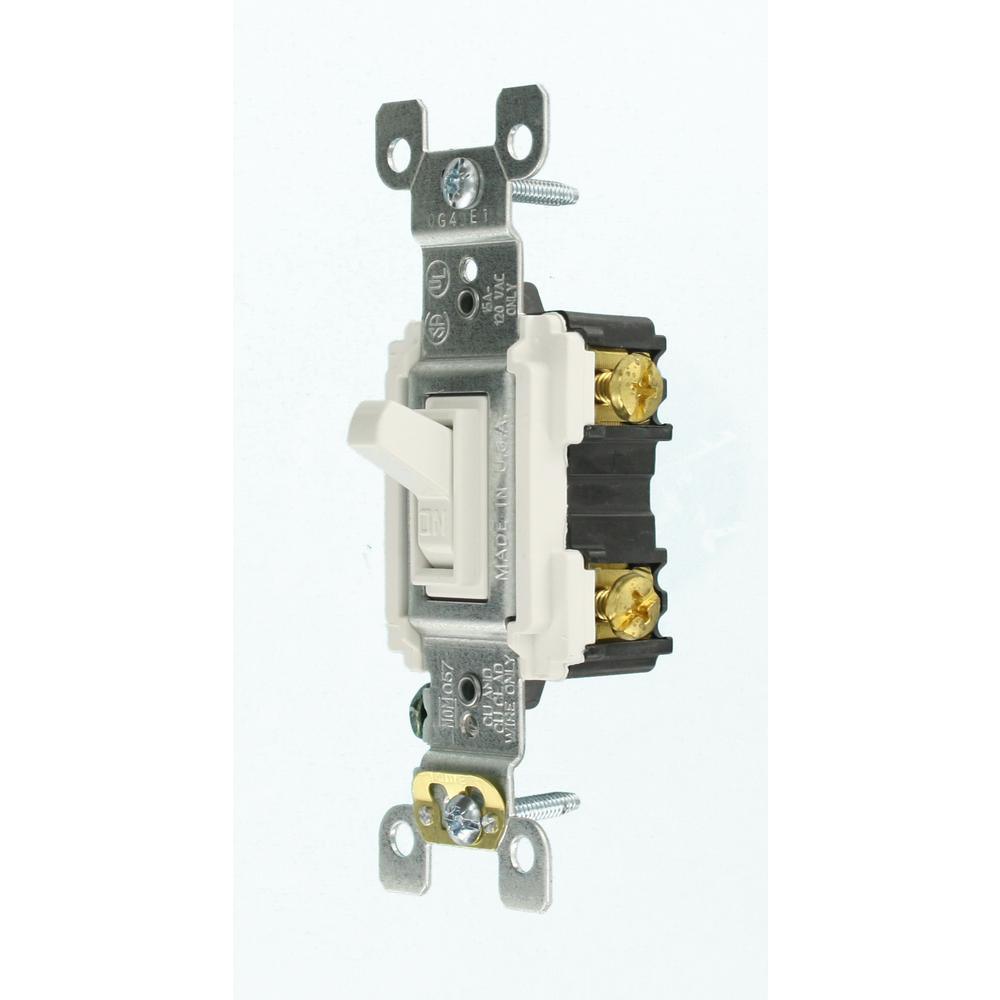 15 Amp Preferred Switch, White (10-Pack) - Super Arbor
