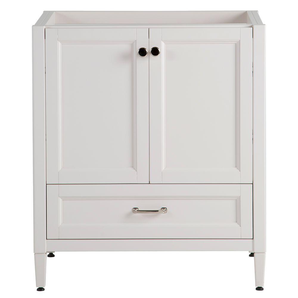 Claxby 48 in. W x 34 in H x 22 in. D Bath Vanity Cabinet Only in Cream - Super Arbor