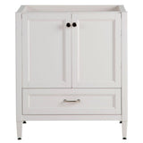 Claxby 48 in. W x 34 in H x 22 in. D Bath Vanity Cabinet Only in Cream - Super Arbor