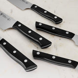 Dynamic 15-Piece Stainless Steel German Knife Block Set