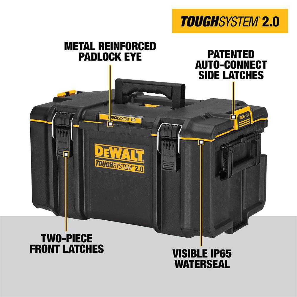 TOUGHSYSTEM 2.0 22 in. Medium Tool Box - Super Arbor