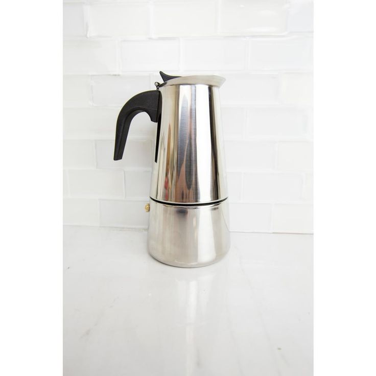6-Cup Stainless Steel Stovetop Espresso Machine