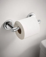 Moen Iso Pivoting Double Post Toilet Paper Holder in Chrome