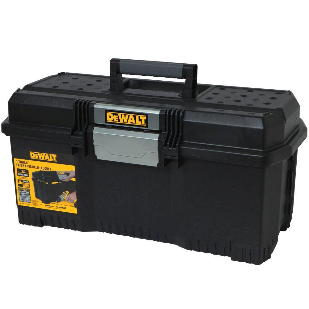 24 in. 1-Touch Latch Tool Box - Super Arbor