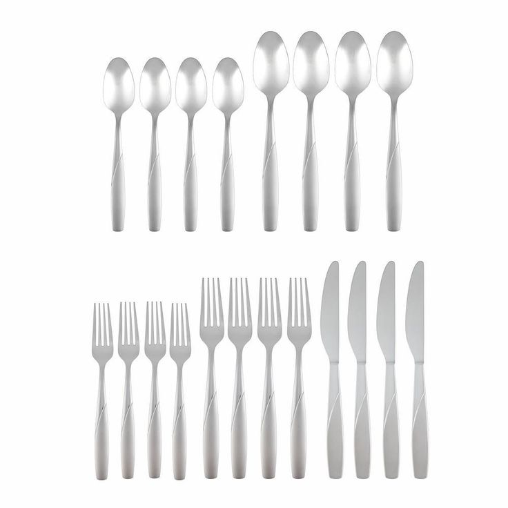 Southview Sand 18/0 20-Piece Flatware Set, Service for 4