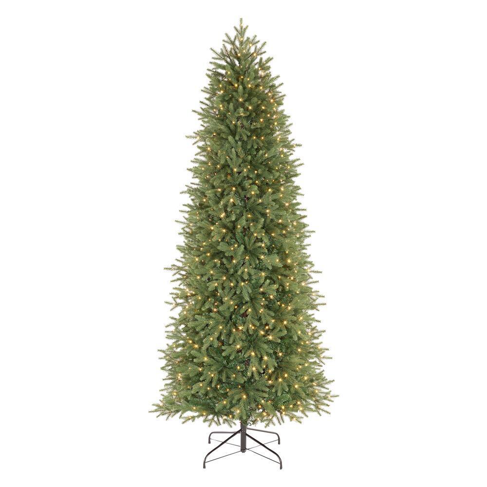 9 ft Jackson Noble Fir Pre-Lit LED Artificial Christmas Tree with 1500 Color Changing Micro Dot Lights - Super Arbor