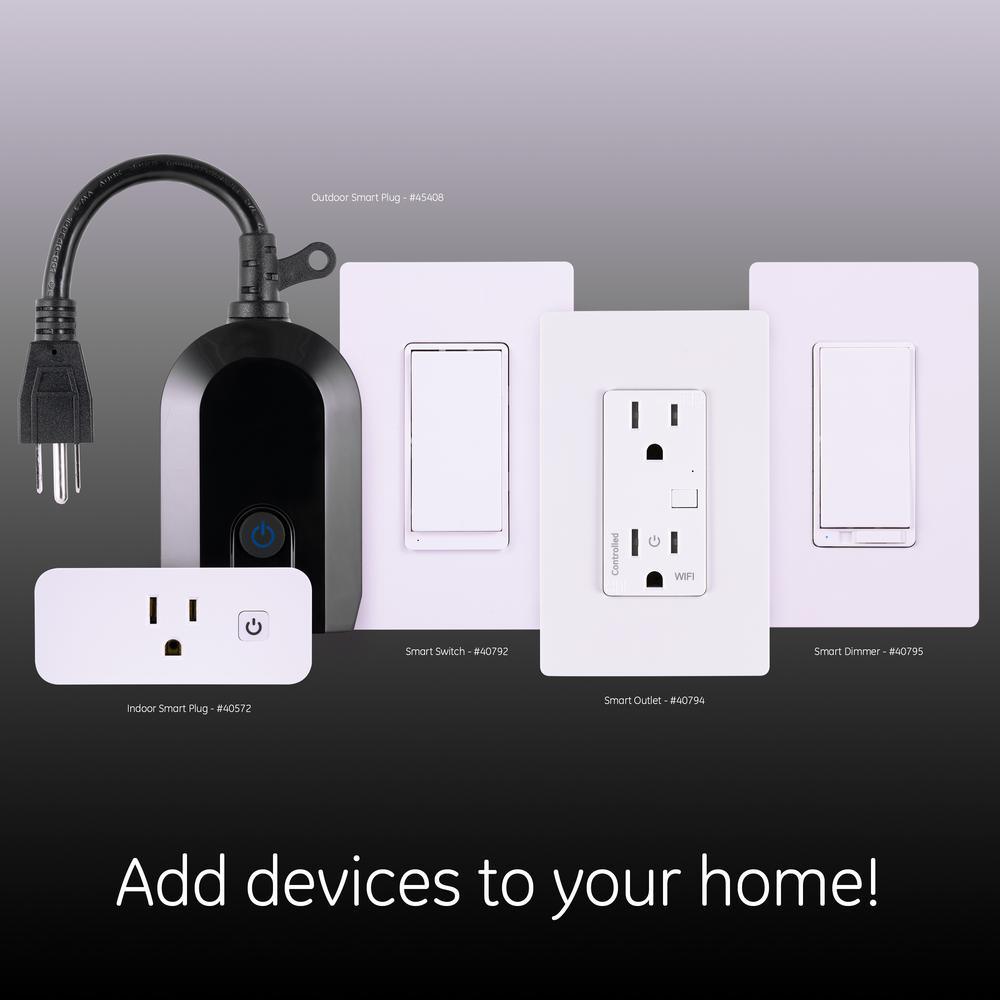 GE Wi-Fi In-Wall Smart Light Dimmer - Super Arbor