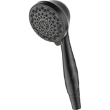 7-Spray 3.8 in. Single Wall Mount Handheld Shower Head in Polished Brass - Super Arbor