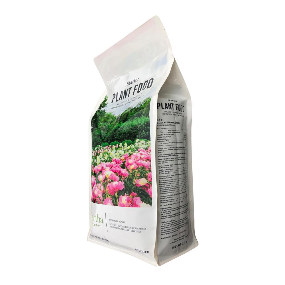 Martha Stewart Living 8 lbs. Premium Organic Mycorrizae Starter for Flowers, Vegetables, Trees and Shrubs - Super Arbor