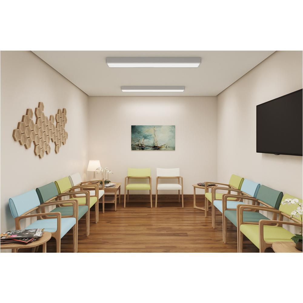4-Light 4 ft. White Wraparound Light - Super Arbor
