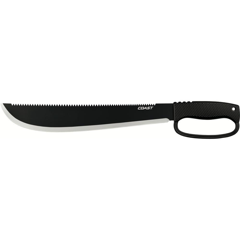 F1400 14 in. Full-Tang Stainless Steel Machete with Nylon Sheath - Super Arbor