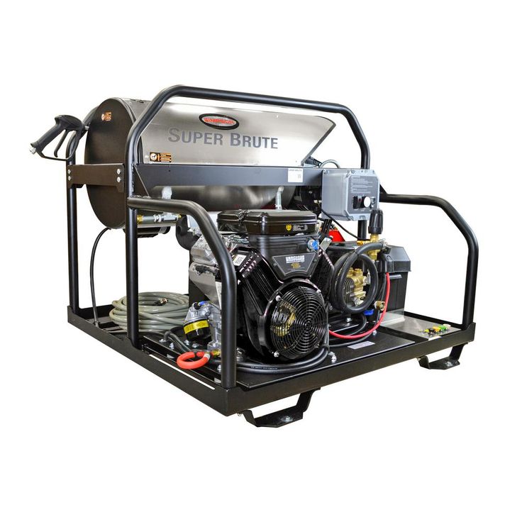 Simpson Super Brute 3500 PSI at 5.5 GPM Vanguard V-Twin with Comet Triplex Plunger Pump Hot Water Gas Pressure Washer