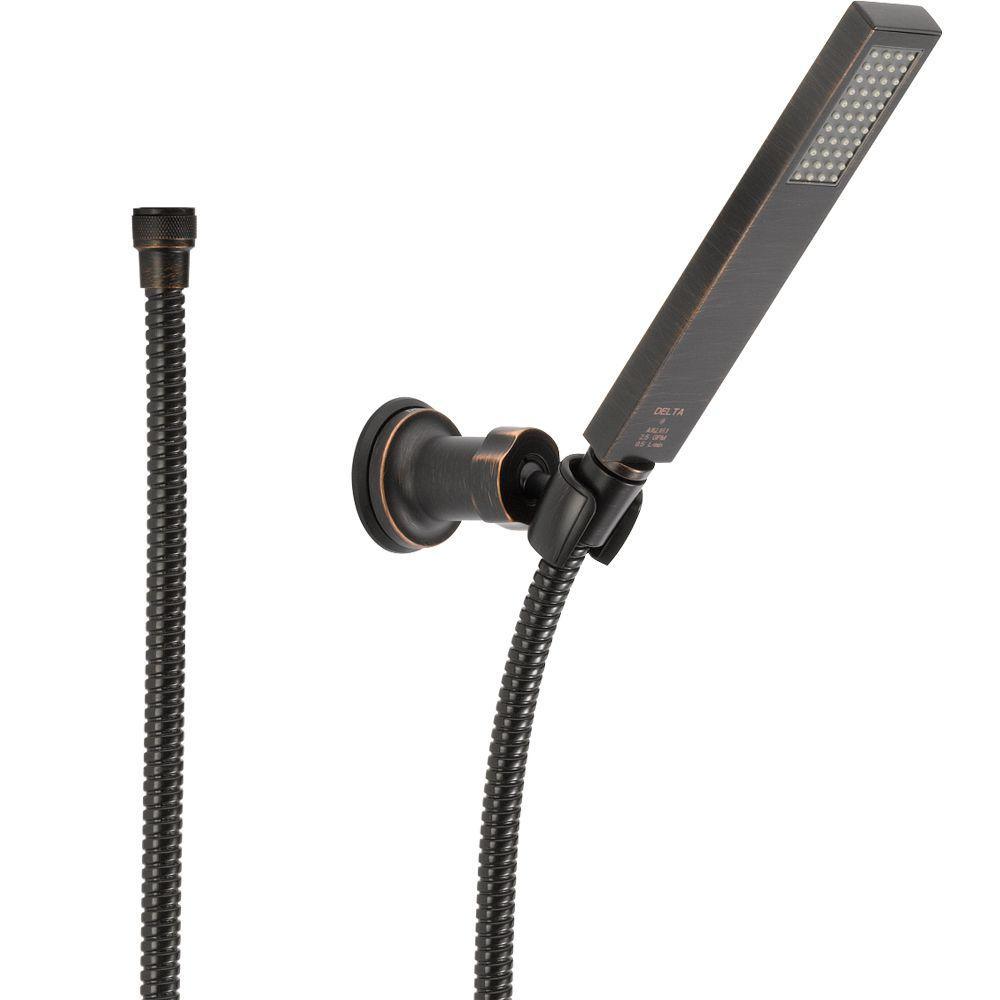 Vero 1-Spray 3.5 in. Single Wall Mount Handheld Shower Head in Chrome - Super Arbor