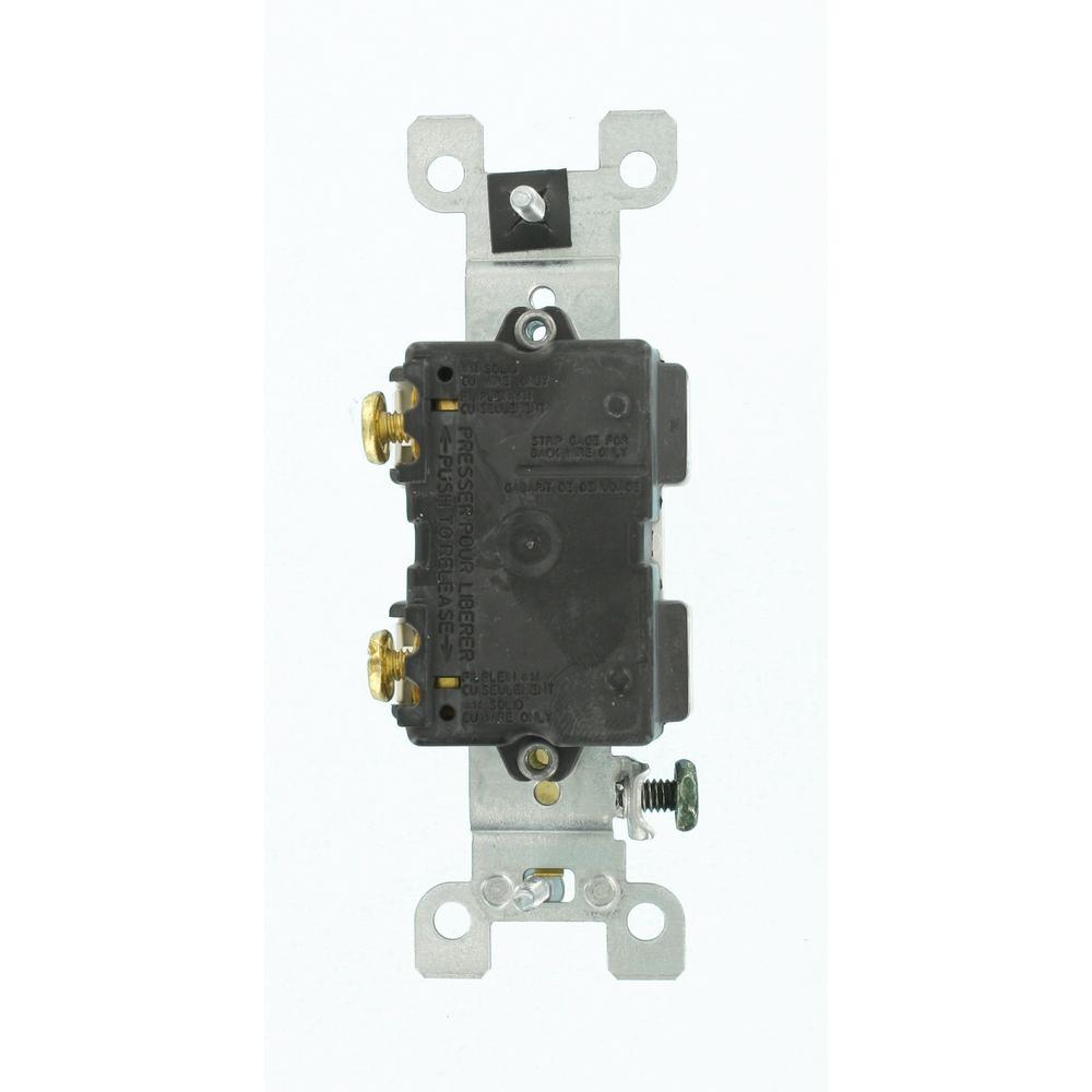 15 Amp 3-Way Toggle Switch, White (6-Pack) - Super Arbor