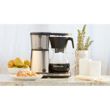 8-Cup Stainless Drip Coffee Maker with Glass Carafe