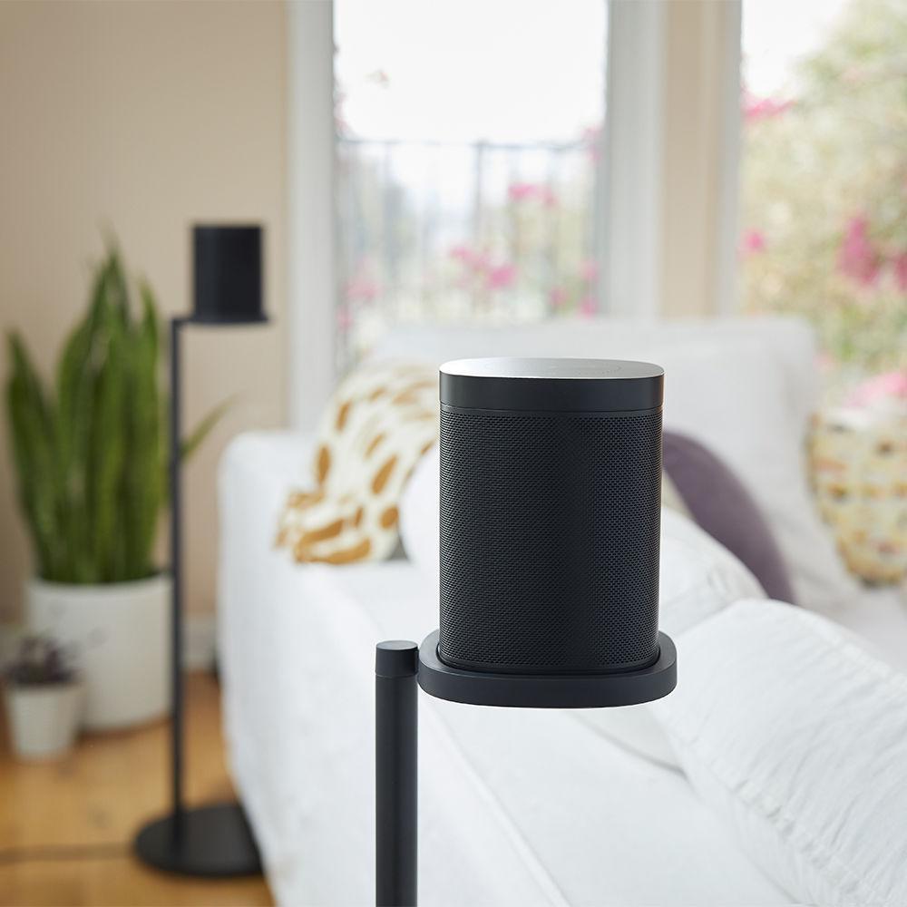 Black Pair of Stands for Sonos One - Super Arbor