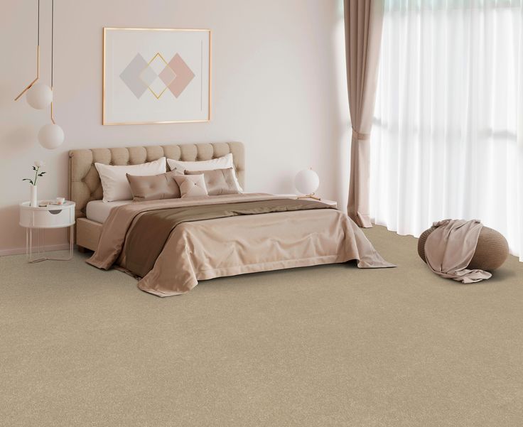 STAINMASTER Essentials Blue Diamonds III 12-ft Raw Lumber Textured Carpet (Indoor)