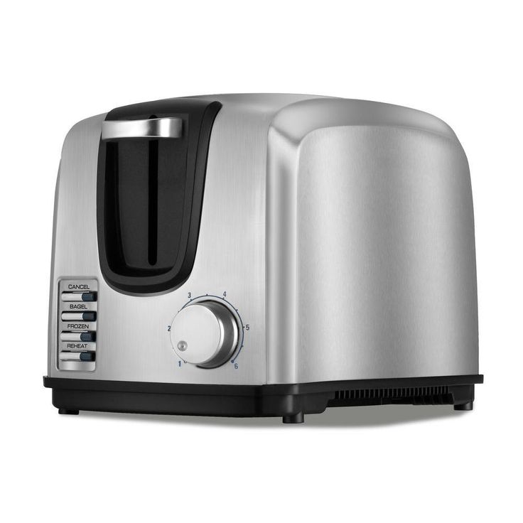 2-Slice Stainless Steel Toaster