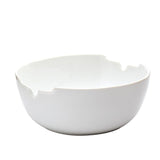 3PC White Porcelain Salad Set