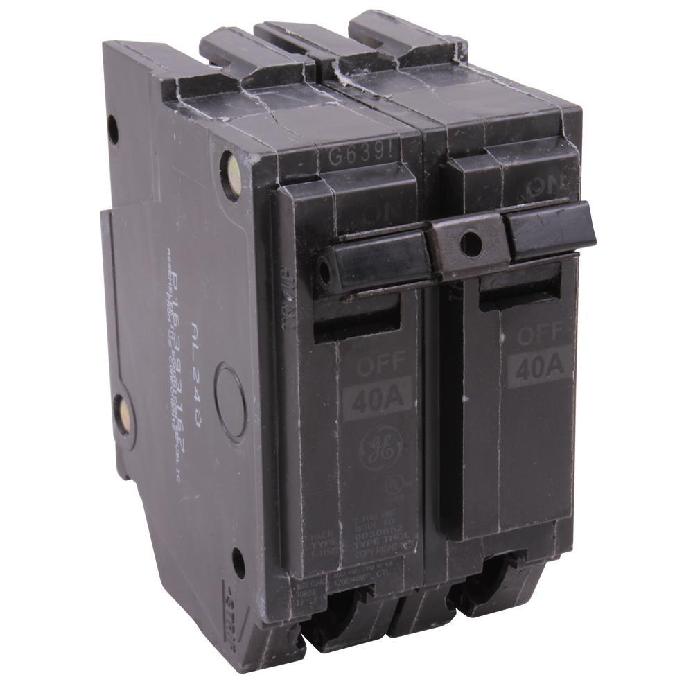 Q-Line 40 Amp 2 in. Double-Pole Circuit Breaker - Super Arbor