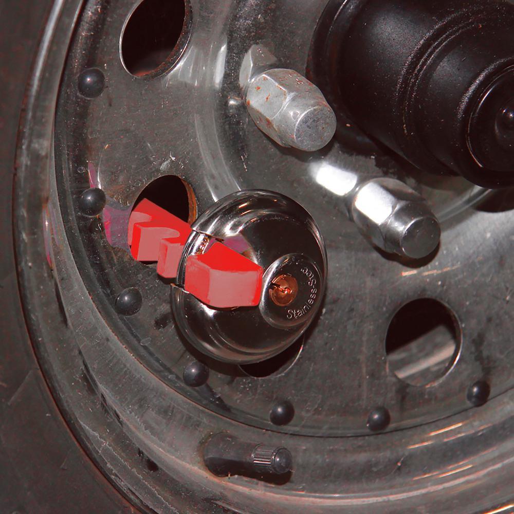 Max Load 12 in. J-Style Trailer Wheel Lock - Super Arbor
