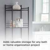 Slat Style 14 in. W x 11 in. D x 58.5 in. H Towel Tower in Bronze - Super Arbor
