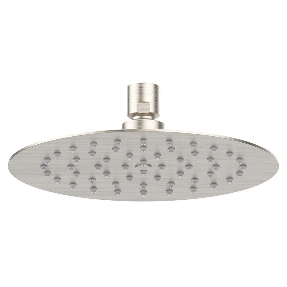 Piano 1-Pattern 1.75 GPM 7.87 in. Ceiling Mount Round Shower Head in Chrome - Super Arbor