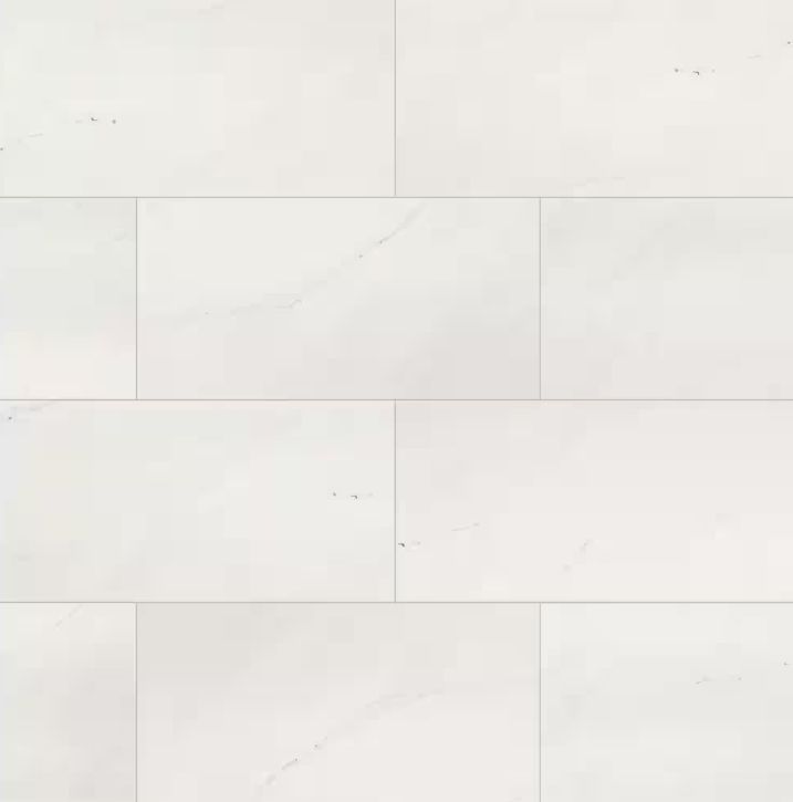Aria Ice 12 in. x 24 in. Polished Porcelain Floor and Wall Tile (16 sq. ft. / case)