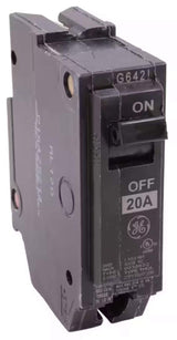 GE Q-Line THQL 20-Amp 1-Pole Standard Trip Circuit Breaker