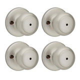 Cove Venetian Bronze Privacy Bed/Bath Door Knob - Super Arbor