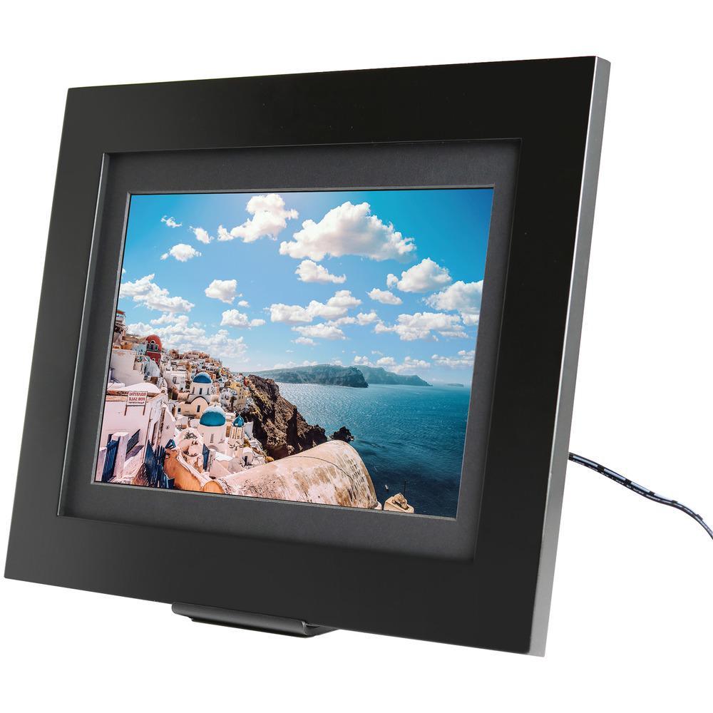 10.1 in. PhotoShare Social Network Frame in Black - Super Arbor