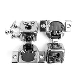 105-Degree 1-1/4 in. (35 mm) Overlay Soft Close Face Frame Cabinet Hinges with Installation Screws (25-Pairs)