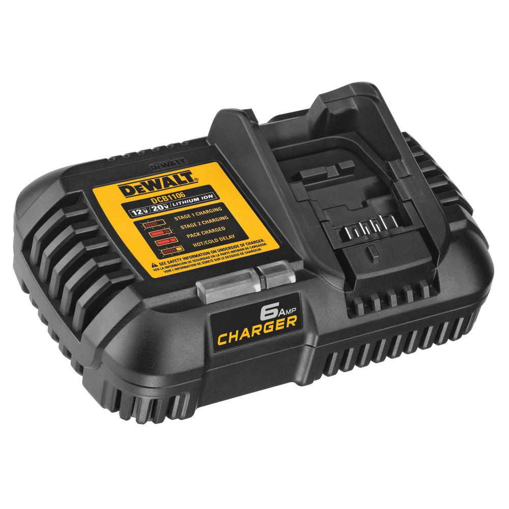 FLEXVOLT 20-Volt/60-Volt MAX Lithium-Ion 6.0Ah Battery Pack with Charger - Super Arbor