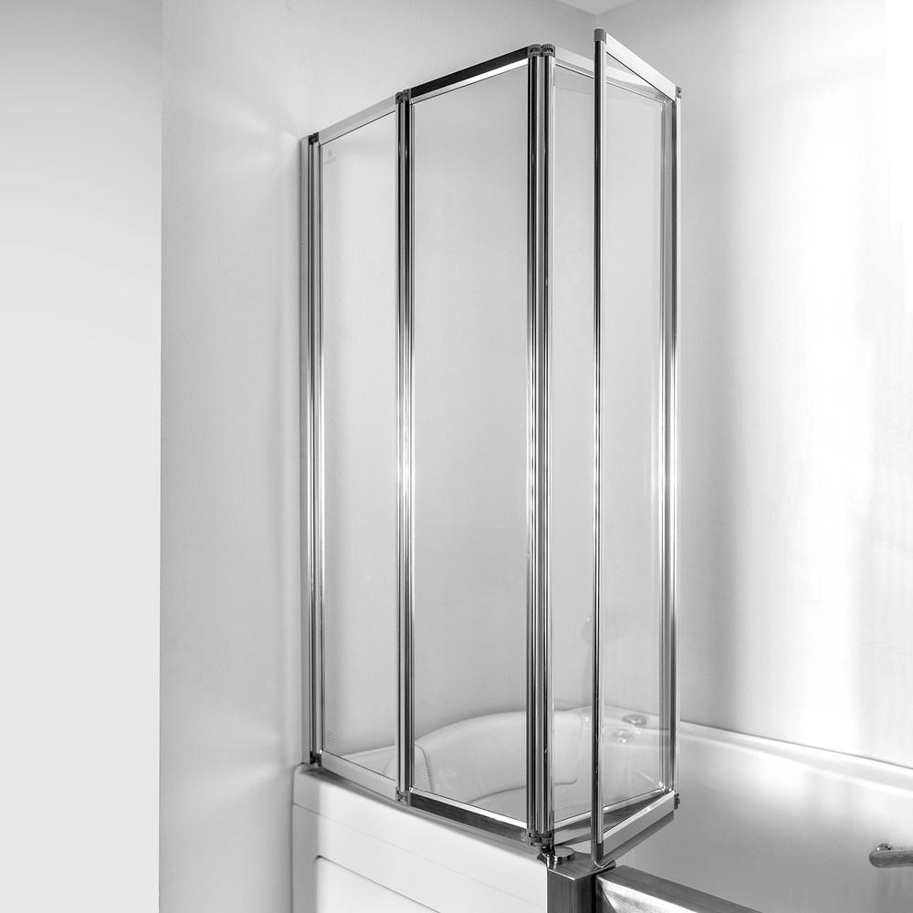 Elite 52 in. Walk-In Whirlpool and Air Bath Bathtub in White with RH Door, Thermostatic Faucet, Dual Drain,Shower Screen - Super Arbor