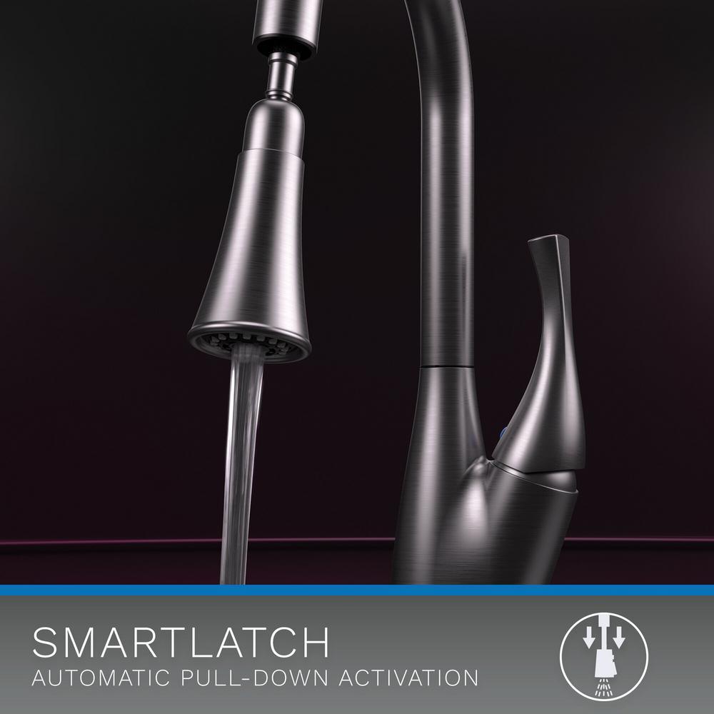 X Series Single-Handle Pull-Down Sprayer Kitchen Faucet with Motion Sensor in Oil Rubbed Bronze - Super Arbor