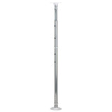 Rev-A-Shelf 24 in White Polymer Kidney Lazy Susans 2-Shelf