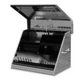 27 in. 0-Drawer Portable Top Chest in Aluminum - Super Arbor
