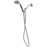 1-Spray 3.3 in. Single Wall Mount Handheld Shower Head in Chrome