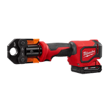 Milwaukee M18 18-Volt Cordless Short Throw PEX Press Tool Kit with (3) Viega PureFlow Jaws, (2) 2.0Ah Batteries & Charger