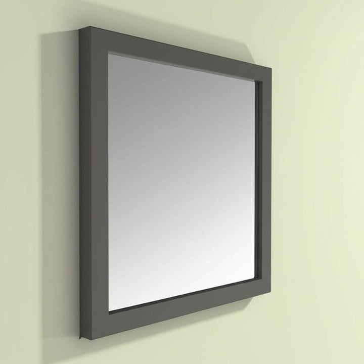 Home Decorators Collection Thornbriar 26 in. x 31 in. Cement Wall Mirror