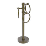 Allied Brass Antique Brass Freestanding Towel Rack