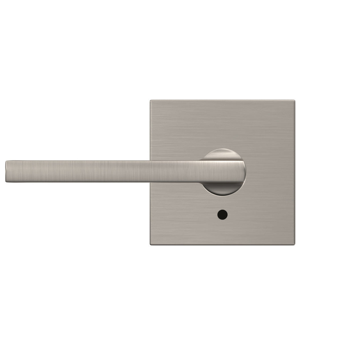 Schlage Custom Latitude Satin Nickel Collins Trim Dummy Door Lever (2-Pack)