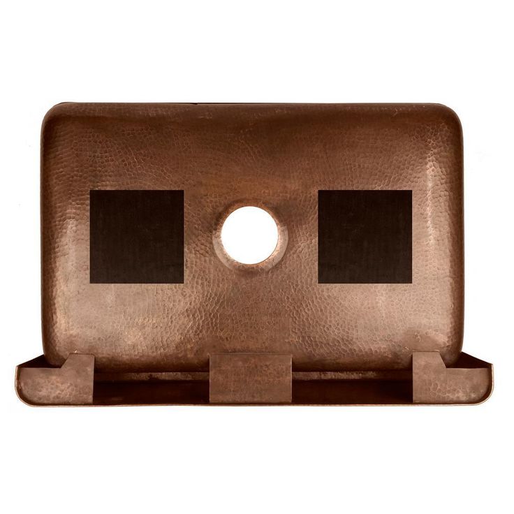 Lange All-in-One Farmhouse Apron Copper Sink 32 in. Single Bowl Kitchen Sink with Pfister Faucet and Drain in Bronze
