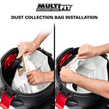 15 Gal. to 22 Gal. Dust Collection Bags for Genie and Shop-Vac Wet/Dry Vacuums (3-Pack) - Super Arbor