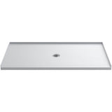 Ballast 66 in. x 36 in. Single Threshold Shower Base in White - Super Arbor